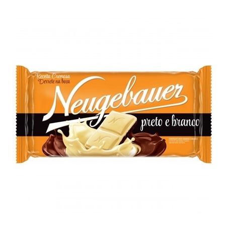 Chocolate Neugebauer preto e branco 80g