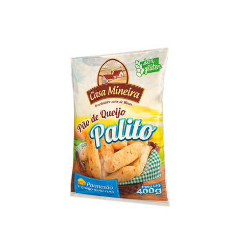 Pão de Queijo Casa Mineira Parmesão Palito 400G