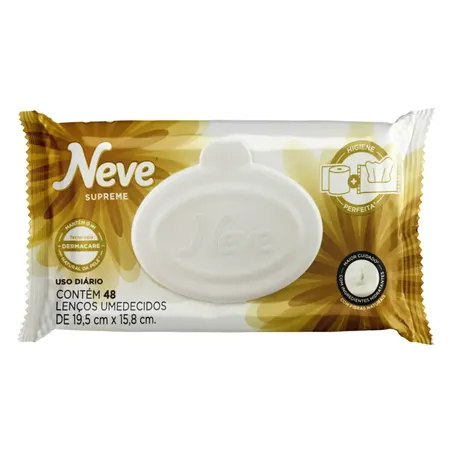 Lenço Umedecido Neve Supreme C/48
