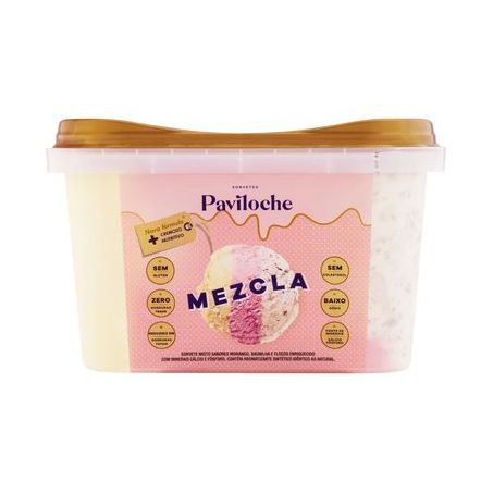 Sorvete paviloche classic 1.5l mezcla