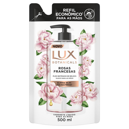 Sabonete Líquido Lux 500ml - Botanicals - Cerejeira - Refil