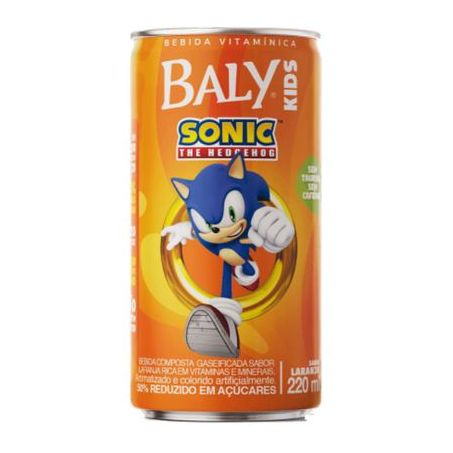 Bebida baly kids laranja 220ml