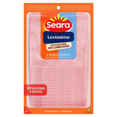 Levíssimo Seara 150g - Fatiado