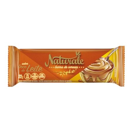 Barra de Cereal Naturale Doce de Leite 3 Un Embalagem 66g