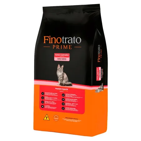 FINO TRATO PRIME SALMAO GATOS CAST. 10,1KG