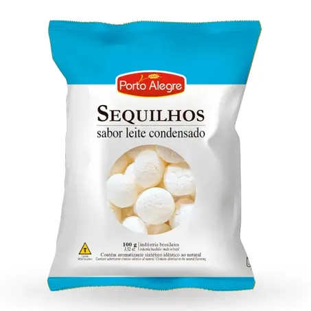 SEQUILHOS LEITE COND.PORTO ALEGRE 100G