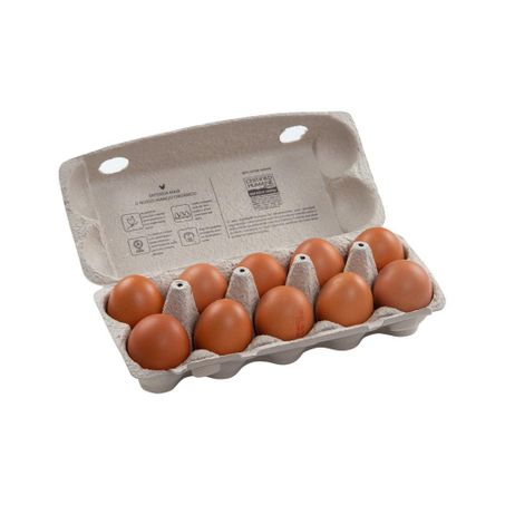 Ovos Vermelhos Caipira Bandeja Free Lar- 10 Unidades