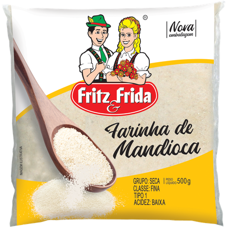 Farinha mand fritz & frida 500g trad
