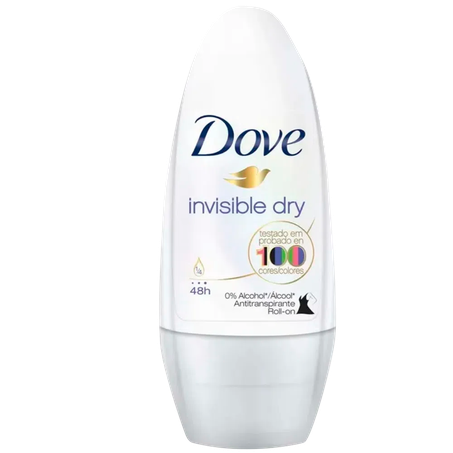 Desodorante dove roll-on invisible 50ml