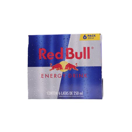Energetico red bull trad 250ml 6un 360-31