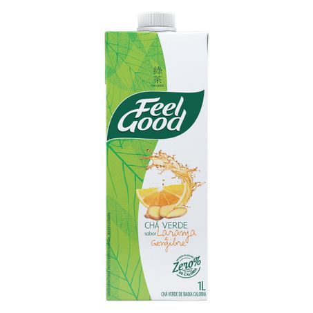 CHÁ VERDE LARANJA E GENGIBRE FEEL GOOD