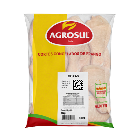Coxa sobrecoxa agrosul 1kg
