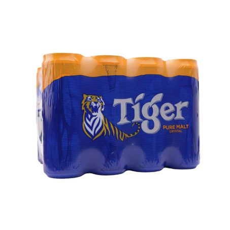 Cerveja Tiger Puro Malte Crystal Lata 350ml - Pacote com 12un - 4.2lt 360-27