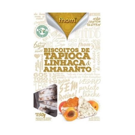 TORRADA DE TAPIOCA COM AMARANTO 50G - FHOM