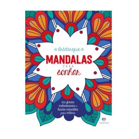 Livro Para Colorir Mandalas Para Sonhar