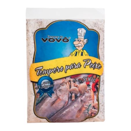 Tempero vovo p/peixes 500gr