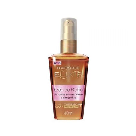 Óleo capilar elixir ricino beautycolor 40ml