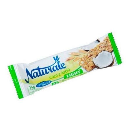 BARRA CEREAL COCO C/AVEIA NATURALE 25G
