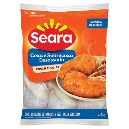 FRANGO COXA SOBRECOXA SEARA CONG IQF 1KG SEM OSSO