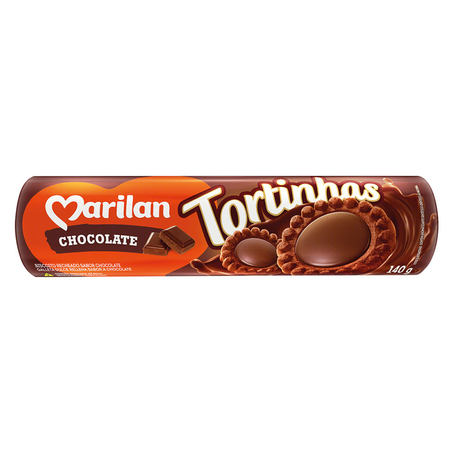 Biscoito Marilan Tortinhas Chocolate Pacote 140G