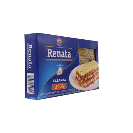 LASANHA RENATA 500G C/OVOS 360-52