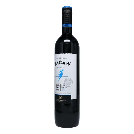 Vinho Fino Tinto Demi-Sec Casa Perini Macaw  Garrafa 750ml 360-3