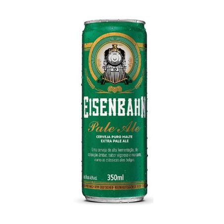Pack cerveja eisenbahn lt pale ale cx 06