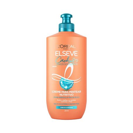 Creme para Pentear Nutritivo L'Oréal Paris Cabelos Cacheados Squeeze 250ml