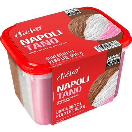 Sorvete dielo napolitano pote 2lt
