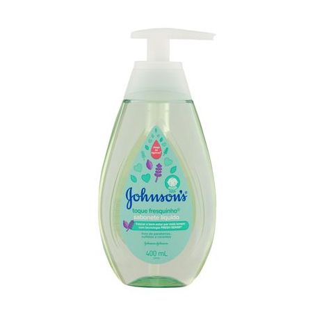SABONETE JOHNSONS BABY LIQ TOQUE FRESQUINHO 400ML