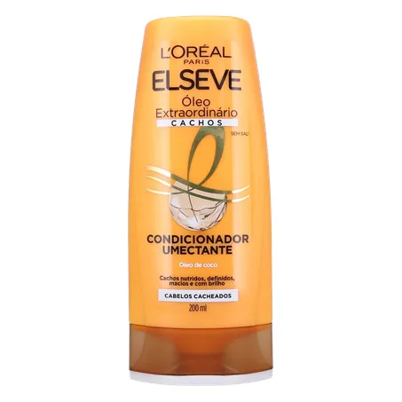 CONDICIONADOR ELSEVE ÓLEO EXTRAORDINÁRIO CACHOS 200ML 360-0