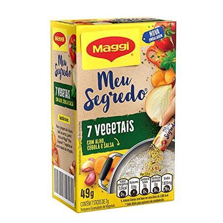 Tempero maggi meu segredo 49g