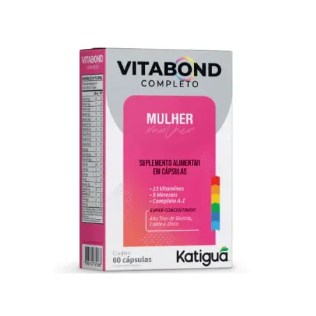 VITABOND COMPLETO MULHER 60 CAPSULAS