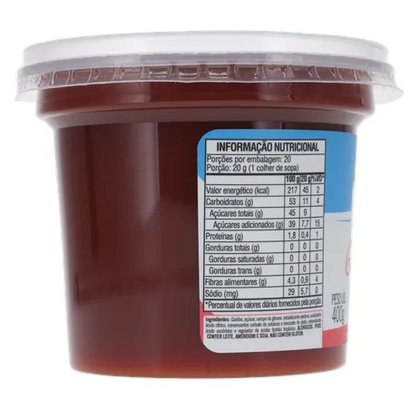 Doce fruta bom principio goiaba lig.400 360-25