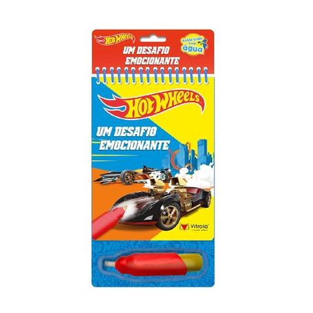 AQUABOOK HOT WHEELS UM DESAFIO EMOCIONANTE        