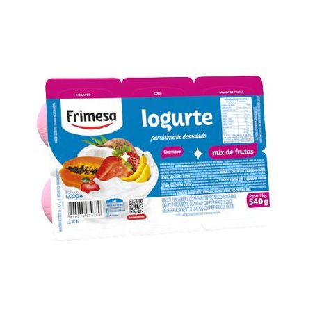 Iogurte com Polpa Frimesa 540g - Salada de Frutas