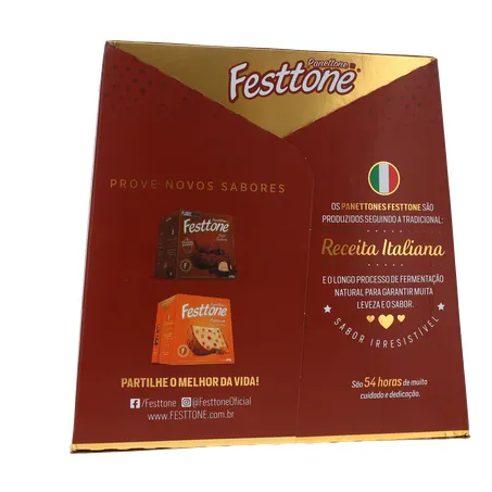 Panettone Festtone Trufado Brigadeiro 500G 360-26