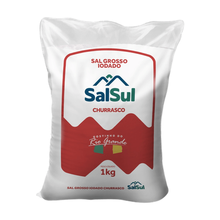 Sal temperado para churrasco salsul 1 kg