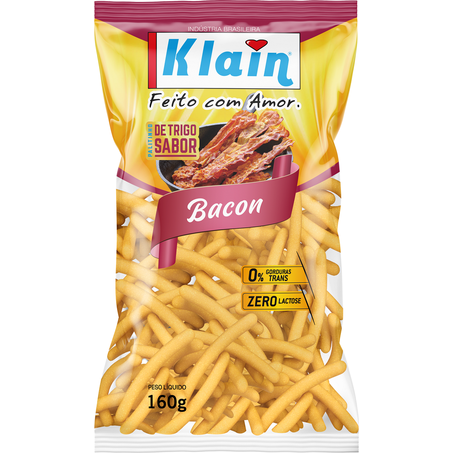BISC KLAIN 160G PALITINHO BACON