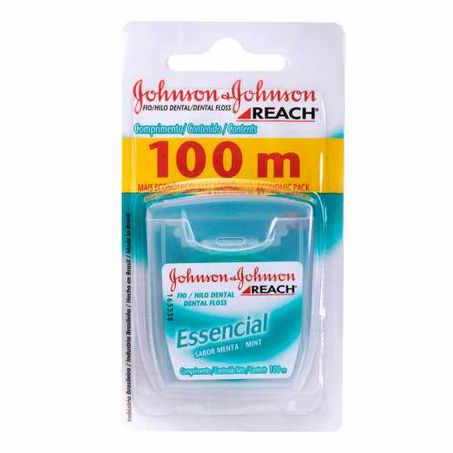 Fio dental johnson menta 100m