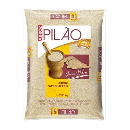 Arroz parbolizado pilao 1kg