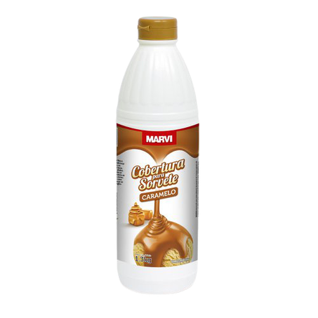 Cobertura marvi sorvete caramelo 1.3kg