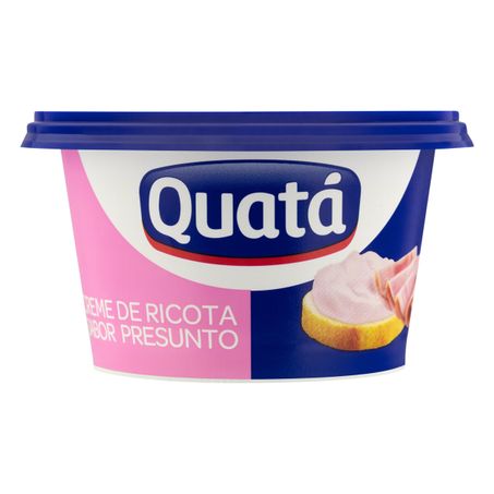 Creme de ricota quatá presunto 150 gr