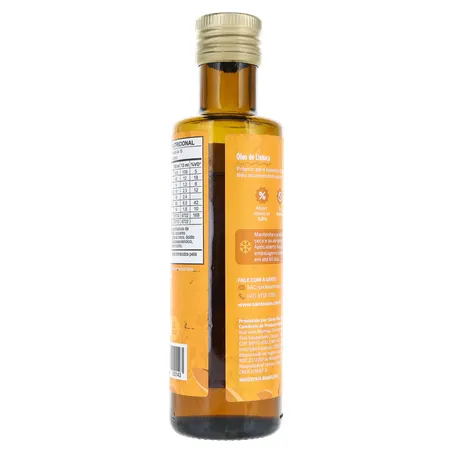 Óleo linhaça dourada santo óleo 200ml 360-19