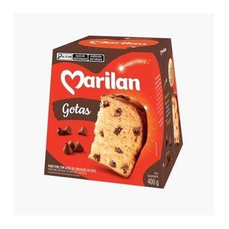 Panettone chocolate marilan 400g