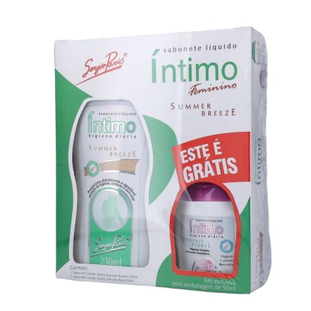 Sabonete intimo sergio paris s.brezz.kit 360-2