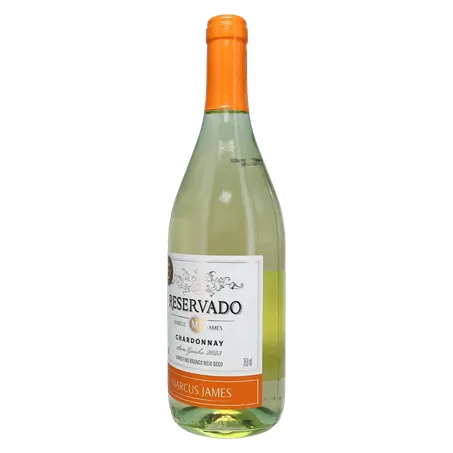 Vinho Brasileiro Branco Meio Seco Marcus James Chardonnay Serra Gaúcha Garrafa 750ml 360-3