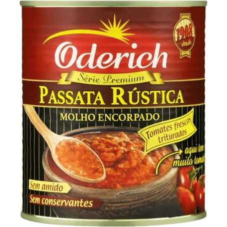MOLHO DE TOMATE ODERICH PASSATA RUSTICA 230G