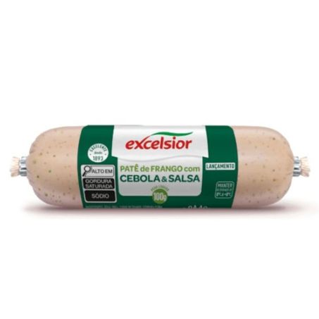 Pate excelsior 100g cebola e salsa