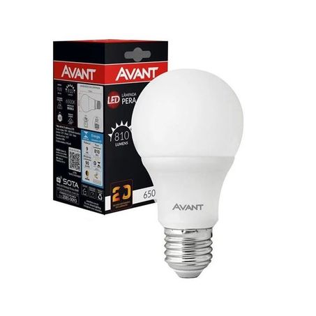 Lâmpada Led Fria Bivolte Avant Pera 15W BR6500K
